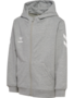 Hummel hmlGO 2.0 Chevron Zip Hoodie Kids - Grey Melange