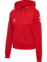 Hummel hmlGO 2.0 CHEVRON ZIP HOODIE WOMAN - TRUE RED