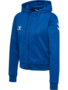 Hummel hmlGO 2.0 CHEVRON ZIP HOODIE WOMAN - TRUE BLUE