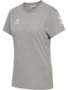 Hummel hmlGO 2.0 Chevron T-shirt S/s Woman - Grey Melange