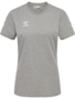 Hummel hmlGO 2.0 Chevron T-shirt S/s Woman - Grey Melange