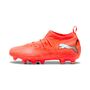 Puma FUTURE 9 MATCH FG/AG Jr - Glowing Red-PUMA White-PUMA Black-PUMA Silver