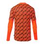 Uhlsport Progressive Torwart Set - fluo rot/schwarz/fluo gel