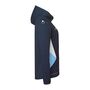 Uhlsport Equipe 29 Multi Hood Jacke Damen - marine/skyblau/wei�