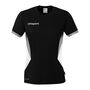 Uhlsport Equipe 29 Shirt Kurzarm Damen - schwarz/wei�/steingrau