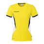 Uhlsport Equipe 29 Shirt Kurzarm Damen - limonengelb/wei�/schwarz