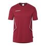 Uhlsport Equipe 29 Poly Shirt Kurzarm - bordeaux/schwarz/wei�
