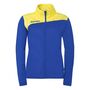 Kempa Athletics 29 Poly Jacke Damen - royal/limonengelb