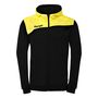 Kempa Athletics 29 Kapuzenjacke - schwarz/limonengelb