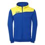 Kempa Athletics 29 Kapuzenjacke - royal/limonengelb