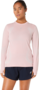 Asics Road Seamless Ls Top - morganite/dusty red