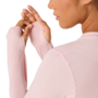 Asics Road Seamless Ls Top - morganite/dusty red