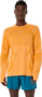 Asics Road Seamless Ls Top - yamabuki