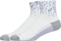 Asics Performance Run Sock Quarter - brilliant white/lilac hint/bluebell