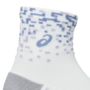 Asics Performance Run Sock Quarter - brilliant white/lilac hint/bluebell