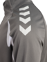 Hummel Hmlcore 2.0 Half Zip - steel gray/white
