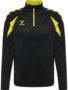 Hummel Hmlcore 2.0 Half Zip - black/blazing yellow