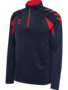 Hummel Hmlcore 2.0 Half Zip - marine/true red