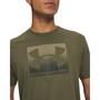 Under Armour  UA M BOXED SPORTS UPDATED SS - MARINE OD GREEN