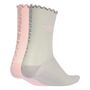 adidas Ruffle Sock 2p -sanpin/gretwo