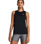 Under Armour  TECH TANK SOLID - BLACK