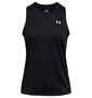 Under Armour  TECH TANK SOLID - BLACK