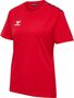 Hummel hmlAUTHENTIC CO T-SHIRT S/S WOMAN - TRUE RED