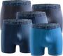 CR7 - 5er Pack Boxershorts Trunk Herren - by Cristiano Ronaldo - Blue-Mix 