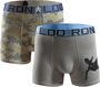 CR7 Ronaldo Jungen Boxershort 2er Doppelpack - ActionBrown 