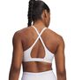 Under Armour  UA CROSSBACK LOW BRA - WHITE