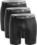 PUMA Unterziehshorts - Long Boxer - 3er Pack 