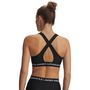 Under Armour Crossback Mid Bra - ultimate black