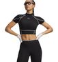 Under Armour Heatgear Elite Crop Mck Ss - ultimate black
