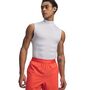 Under Armour Ua Hg Elite Sleeveless Mock - white