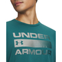 Under Armour Ua Team Issue Wordmark Ss - rack green