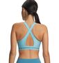 Under Armour Crossback Mid Bra - blue haze
