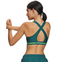 Under Armour Crossback Mid Bra - rack green