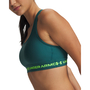 Under Armour Crossback Mid Bra - rack green