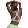 Under Armour Crossback Mid Bra - lumos lime