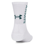 Under Armour Ua 3-Maker 3Pk Mid-Crew - white