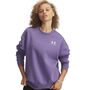 Under Armour Ua Icon Fleece Os Crew - purple luxe