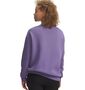 Under Armour Ua Icon Fleece Os Crew - purple luxe