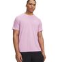 Under Armour Ua Tech Textured Ss - pink dawn