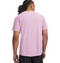 Under Armour Ua Tech Textured Ss - pink dawn