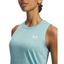 Under Armour Tech Tank Twist - blue haze