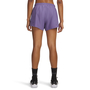 Under Armour Ua Fly By 3 Shorts - purple luxe