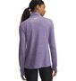 Under Armour Tech 1/2 Zip- Twist - purple luxe