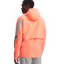 Under Armour Ua Velociti Storm Hooded Jacke - electric tangerine