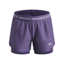 Under Armour Ua Tech Play Up 2N1 Short - purple luxe