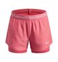 Under Armour Ua Tech Play Up 2N1 Short - bittersweet pink 